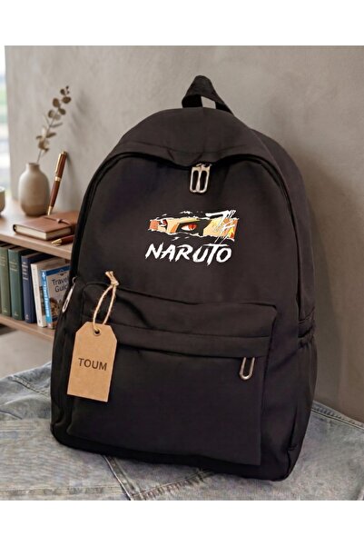 PixelWear Anime Naruto Themed Printed School, Classroom, Course Backpack