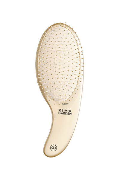 Olivia Garden Expert Care Curve Nylon Bristles Gold Fırça