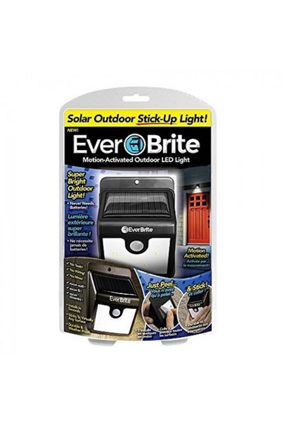 EVERBRITE Lampă solară, Senzor de proximitate, Încărcare solară, Aprindere in...