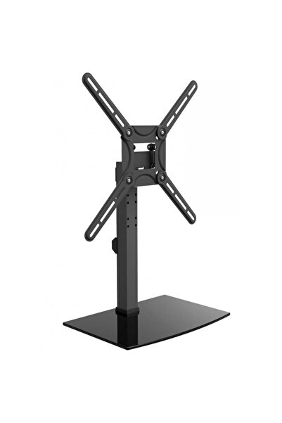 Barkan Подова / мебелна ТВ стойка S320.B, фиксирана, 29"-58", черна