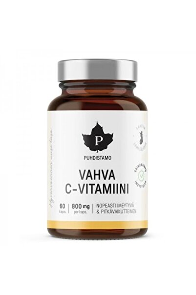 BACANHA Supliment alimentar pentru imunitate - Vitamina C, 800 mg x 60 capsule
