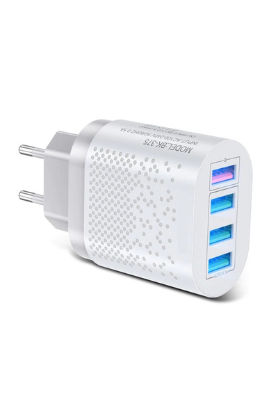 Koanni ÎNCĂRCĂTOR DE PERETE QUICK CHARGE 3.0 4x USB 48W la15_white
