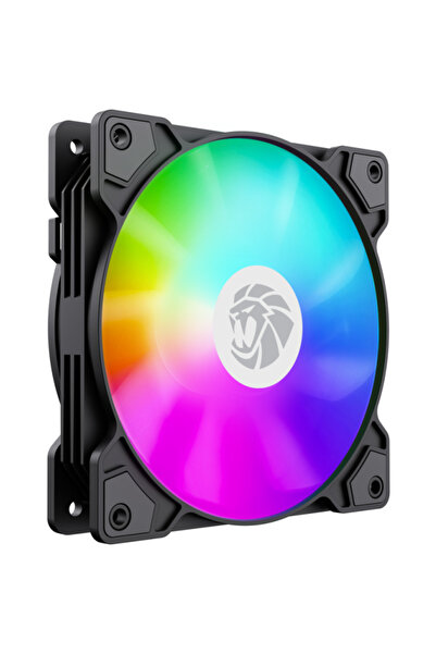 GAMEMAX Ventilator PC FN12A-S5, PWM, ARGB, Negru