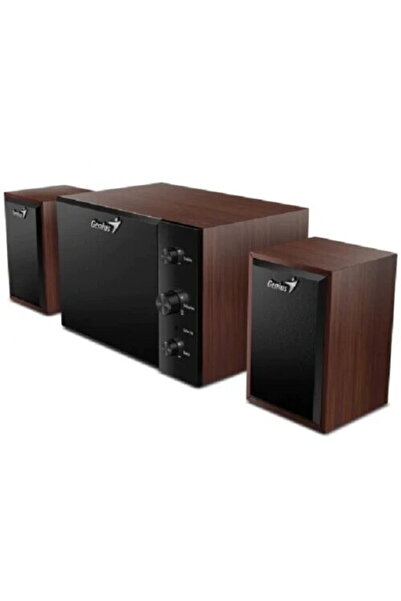 GENIUS Set 3 Boxe SW-2.1 350, Lemn de cireș