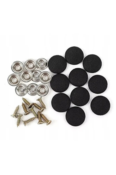Sellsa Shop Set of 60 clips for car ceiling repair, black