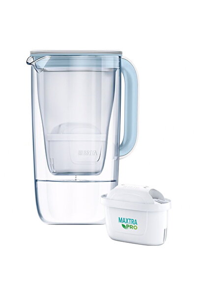 BRITA Carafa filtranta apa One Maxtra PRO, 2.5L, cartus filtrant, Sticla, Alb...