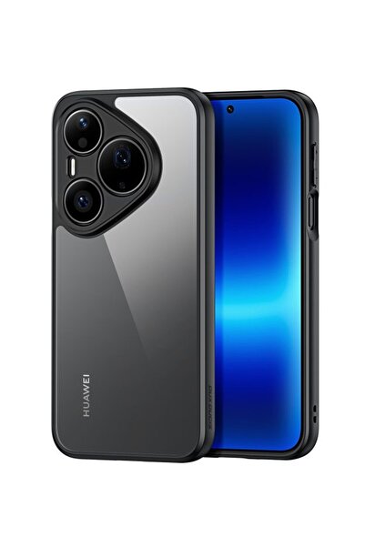 Wtech Huawei Pura 90 Pro 5G 2026 Premium Hybrid TPU Silicone with Raised Came...