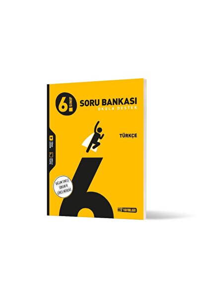 Hız Yayınları 6. Sınıf Türkçe Soru Bankası-Bağlam Temelli Sorular ve Güncel M...