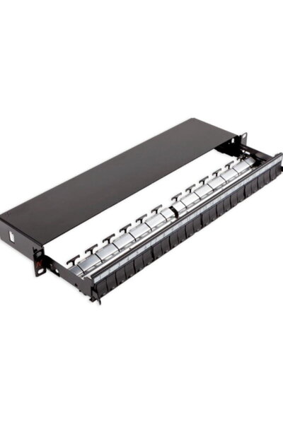 Nexans Patch Panel N521.663BK, 19inch, 24 porturi, Negru