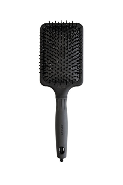 Olivia Garden Expert Care Rectangular Nylon Bristle Black Label Saç Fırçası L...