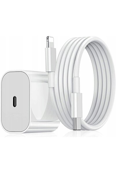 Koanni KIT ÎNCĂRCĂTOR DE PERETE 20W PD + CABLU LIGHTNING PENTRU IPHONE 200cm