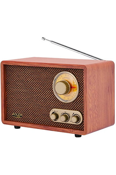 adler Radio Portabil Retro AD 1171, Bluetooth, FM, AM, Maro