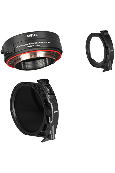 Meike Kit Adaptor montura MK-EFTR-C de la Canon EF/S la Canon EOS R/RF Mount ...