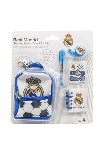 Cerda Set mini rucsac de papetărie Real Madrid