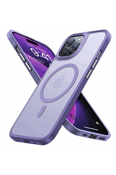 Koanni Husă magnetică mată pentru MagSafe pentru Apple iPhone 15 Pro + Sticlă...