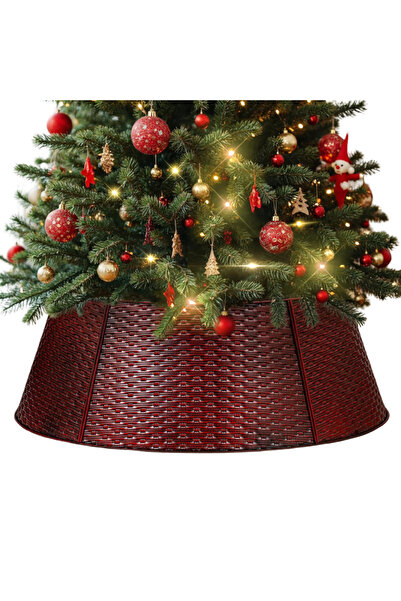 OtherMax Protecție Metalică Elegantă și Durabilă pentru Brad, 90 cm, Maro — s...