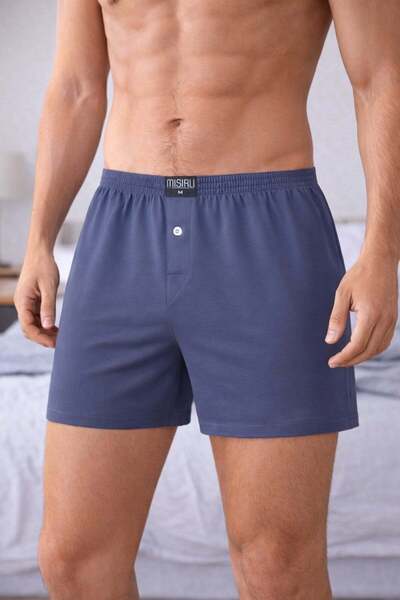 Aytuğ&Mısırlı Egyptian Men's Cotton Ares Shorts Boxer Smoked