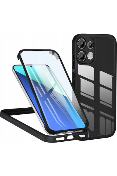 Koanni 360 °   Husă tip armură EXO - Sticlă încorporată - Pentru XIAOMI REDMI...