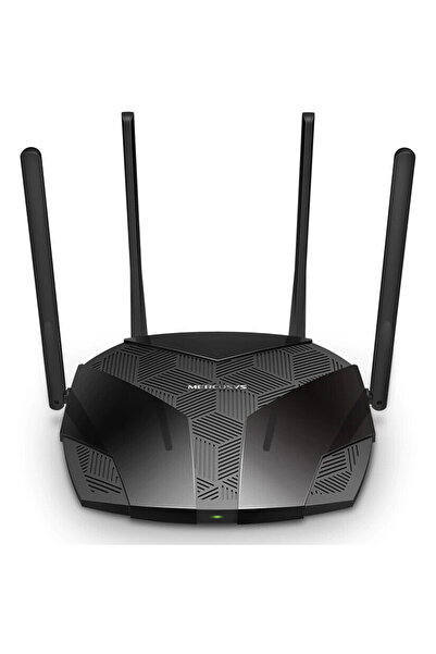 Mercusys Router wireless MR80X, AX3000, Wi-Fi 6, Qualcomm, Dual-Band, OFDMA, ...