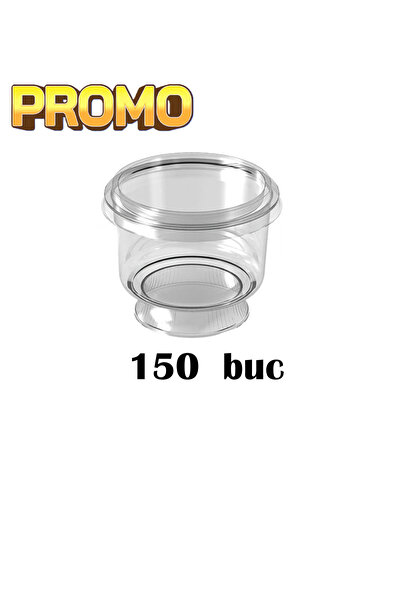 HORECA Transparent Dessert Cup Arissa + Lid 15pcs