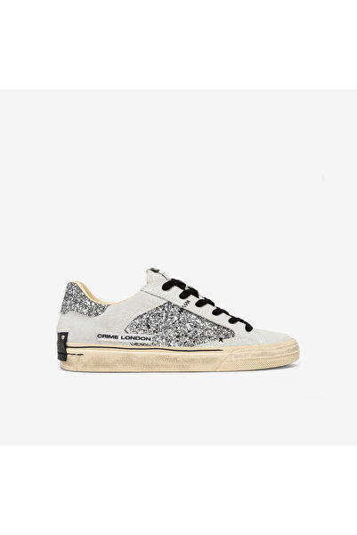 Crime London Women's / Girls' Sneaker 23077Aa9.25 Deconstructed 25/C08L Silver