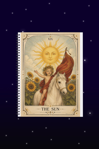 SEKİZELLİİKİ TAROT -BASKILI TASARIM DEFTER
