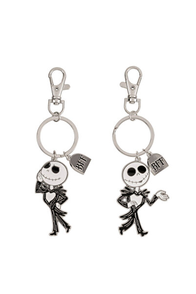 Disney Nightmare Before Christmas Jack Skellington Set 2 keychains