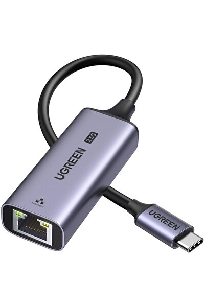 Ugreen Adaptor retea CM648, USB 3.0 la 2.5G RJ-45, Ethernet, Gri