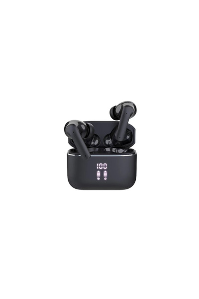 OEM Căști wireless In-Ear TWS, Bluetooth 5.3, afișaj digital HD, microfon cu reducere zgomot - Argintiu