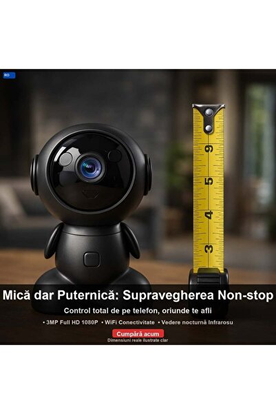 OEM ROBOT WiFi Camera, Microphone, Infrared, Motion Detection (RO-V07)