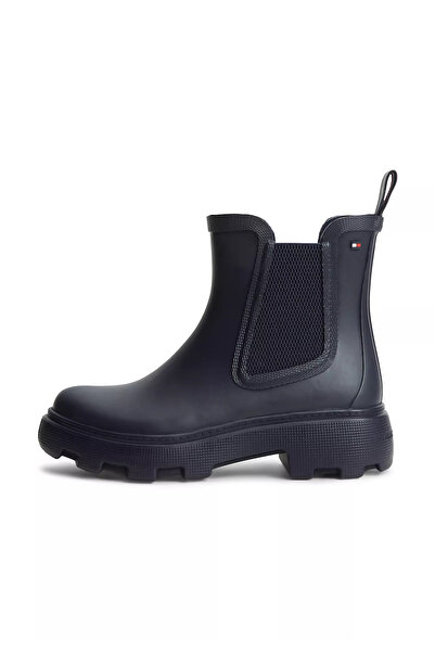 Tommy Hilfiger Kadın Yüksek Taban Elastik Bilek Tasarımlı Yüksek Taban Lacive...