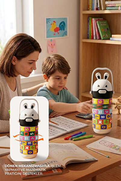 Kitchen Life Sticlă de apă pentru jucători de matematică, 500 ml, cu strat du...