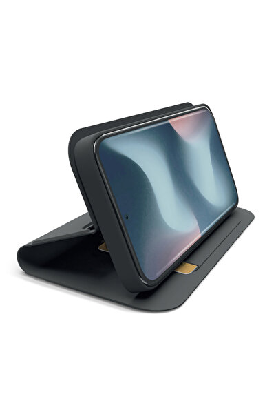 SBS Husă tip portofel netedă pentru Xiaomi Redmi Note 15 4G, Negru