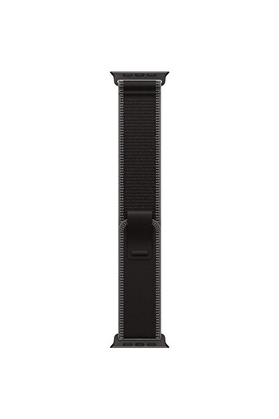 Apple Curea de 49mm pentru ceas: Trail Loop Negru/Antracit - S/M - Finisaj Ti...
