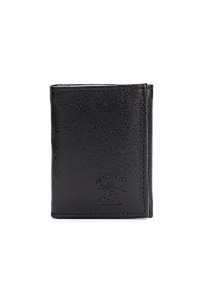 Newish Polo Erkek Deri Kağıt Para Hazneli Kartlık ve Cüzdan