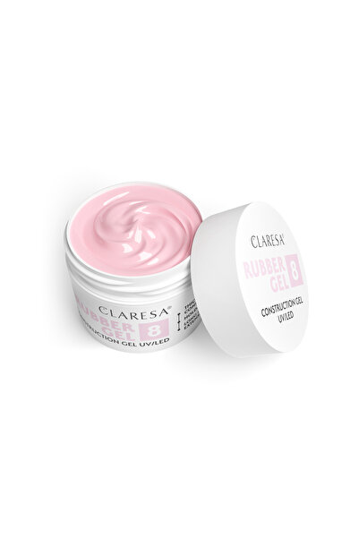 Claresa Gel de cauciuc UV/LED pentru construcția unghiilor - 8 90g