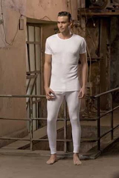Yeni İnci Men's Thermal Short Sleeve T-shirt