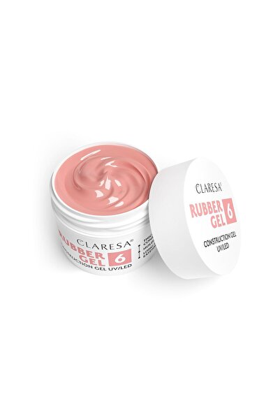 Claresa Gel de cauciuc UV/LED pentru construcția unghiilor - 6 90g