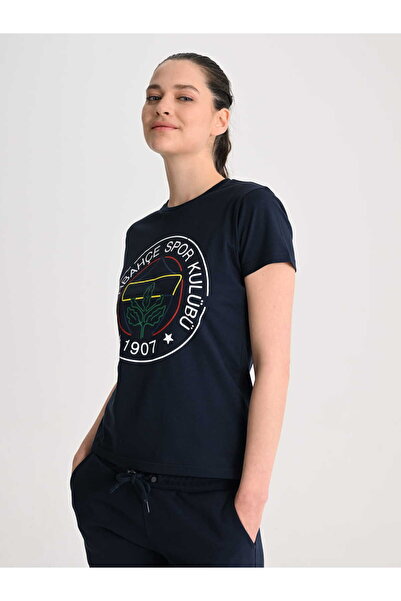 Fenerbahçe KADIN TRIBUN ÇİZGİ LOGOLU TSHIRT