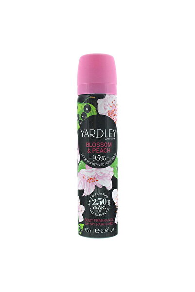 YARDLEY Spray parfumat Blossom and Peach, Pentru femei, 75 ml