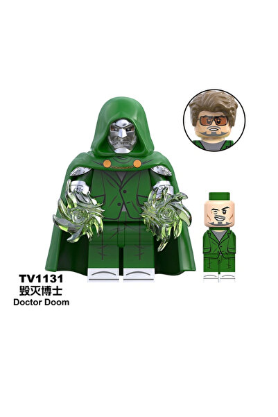yamanS Doctor Doom Doomsday Figür Yapı Blok Süper Kahraman Oyuncak(Tony Stark...