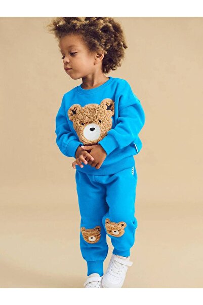 MyChino Kids Bear Embossed Cotton Set