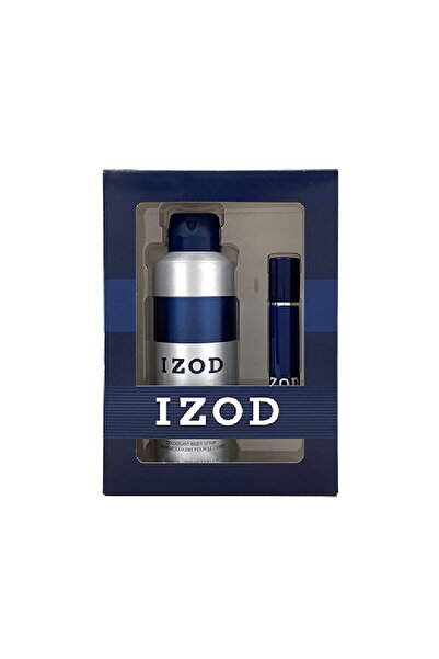 Izod Set Izod: Blue, Apă de toaletă, Pentru bărbați, 15 ml + Blue, Spray parf...