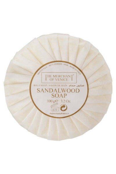 The Merchant of Venice , Sandalwood, Soap Bar, Body, 100 g
