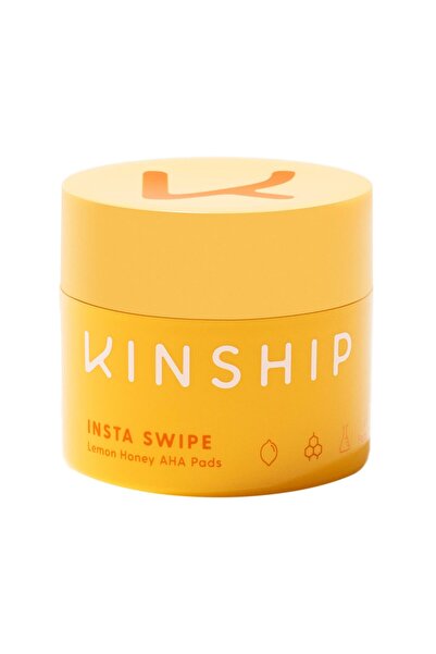 Kinship Инста Суайп AHA Лимон и Мед Падове, Ексфолиращи, Отлепващи се падове,...