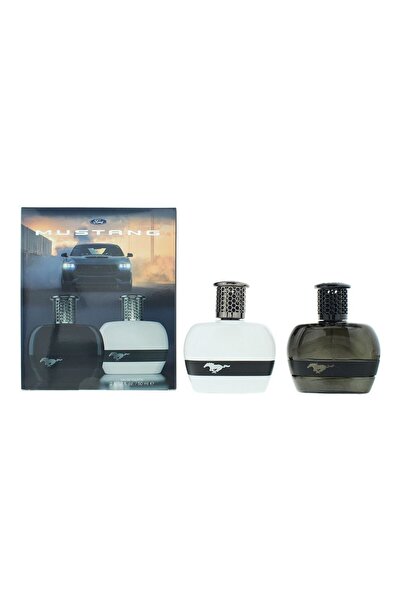 Ford Set Ford: Mustang White, Eau De Toilette, For Men, 50 ml + Mustang Black...
