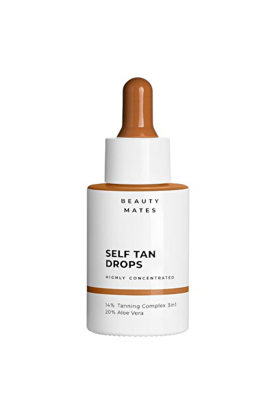 Vegan Tan , Dark Tan, Hydrate, Self-Tanning Drops, For Face, 30 ml