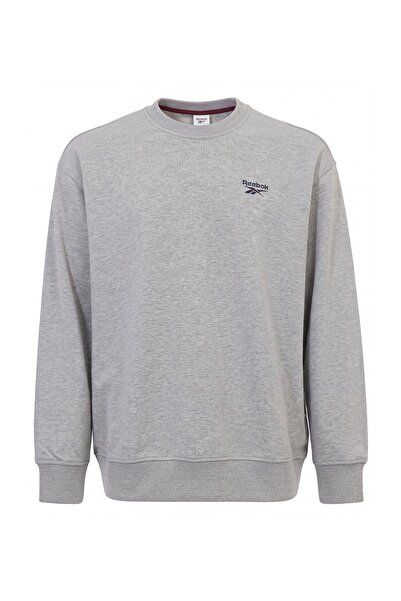 Reebok Sweatshirt Erkek Gri ID RLX CLSS SL CREW