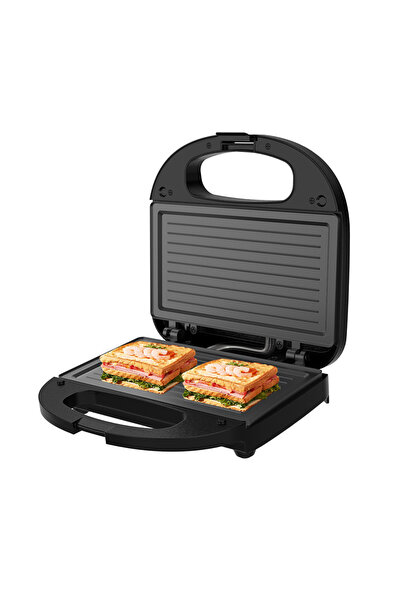 WINNINGSTAR ST-9370-T Grill Sandwich Maker, 750W Non-Stick Panini Press & Toa...