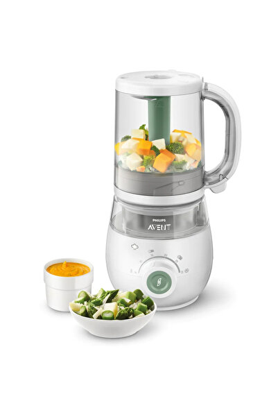 Philips Aparat 4in1 Philips-AVENT SCF885/01 pentru prepararea hranei bebelusilor
